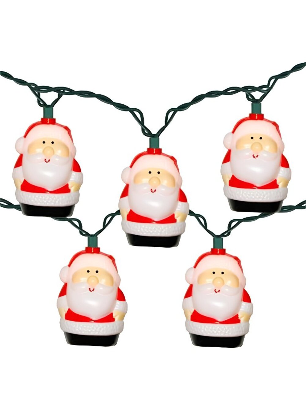 8.5Ft 10 Santa Claus Decorations Lights, Santa Claus Novelty Fairy Lights